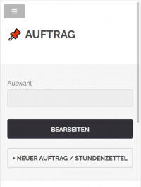 Auftrag/Stundenzettel